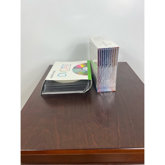 Memorex Unopened 10 pack & open pack 6 disk CD-R 80 minutes DVD-RW 120min - Picture 2 of 3